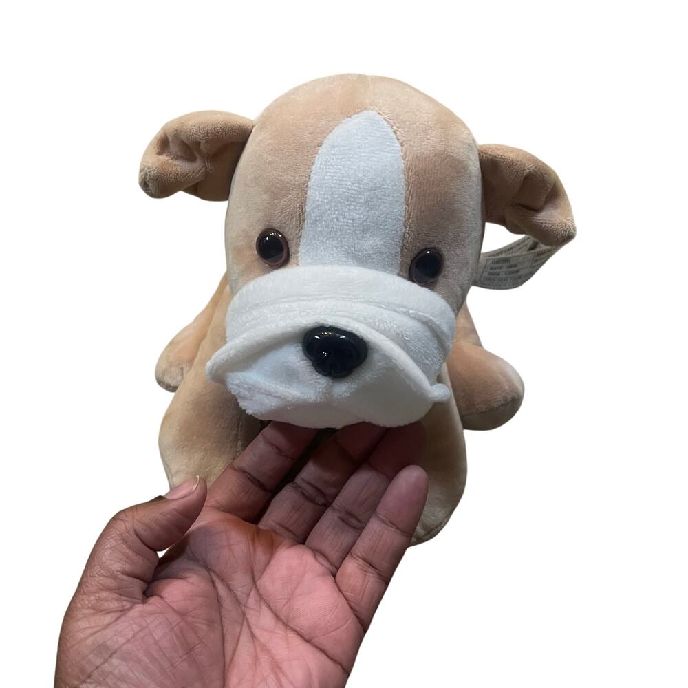 Intelex Warmies Plush DOG Bulldog Microwavable Heat Therapy‎ Stuffed Animal